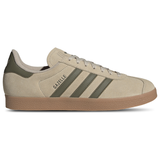 Adidas Gazelle Hombre Khaki Three-Olive Strata-Gum4