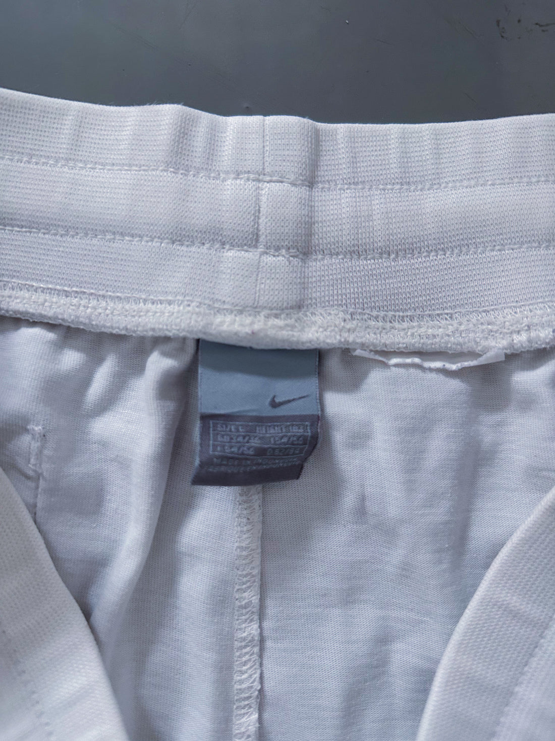 Nike Vintage Striped Jogger Pants – White