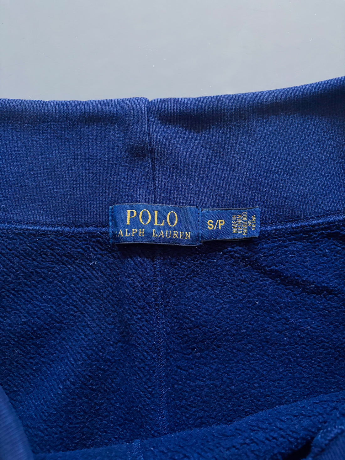Polo Ralph Lauren Vintage Jogger Pants – Navy Blue (Yellow Logo)