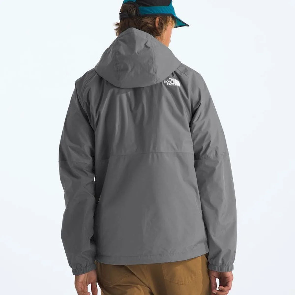 Chaqueta Impermeable Antora Hoodie Hombre - Gris