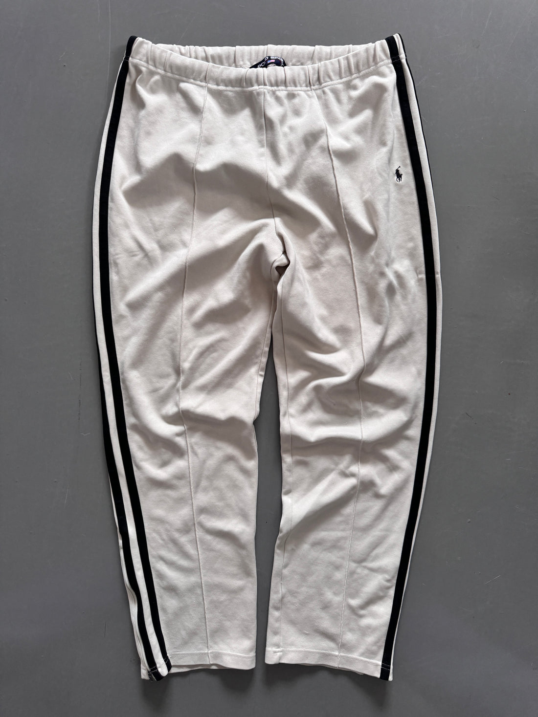 Polo Ralph Lauren Vintage Striped Jogger Pants – White