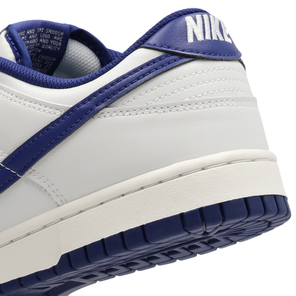 Nike Dunk Low Hombre Summit White-Deep Royal Blue-S