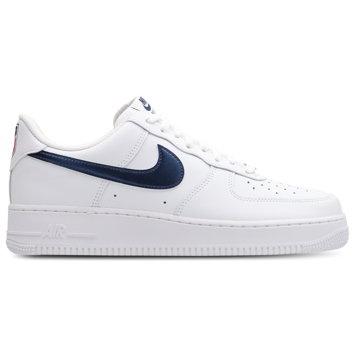 Nike Air Force 1 Low Hombre White-Midnight Navy