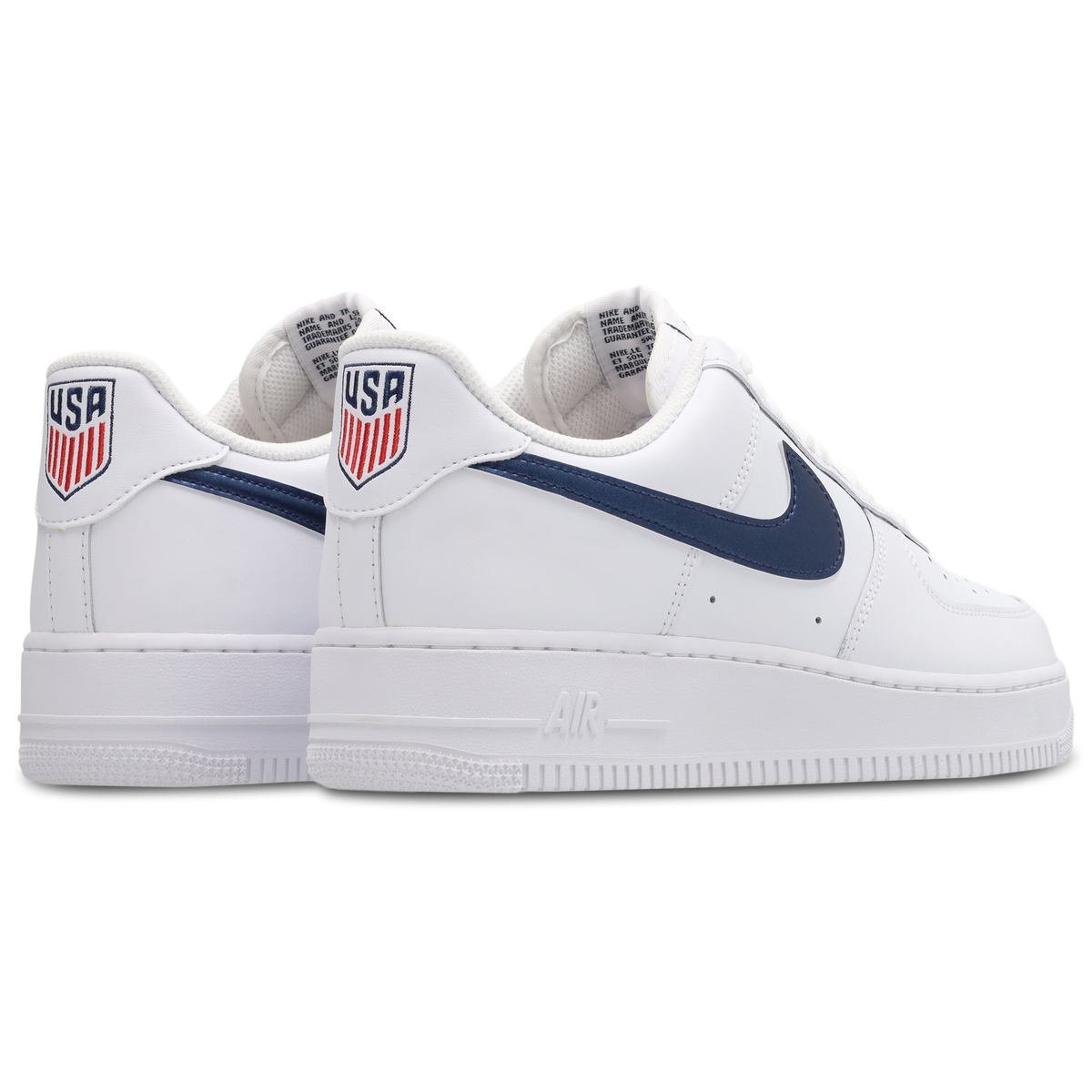 Nike Air Force 1 Low Hombre White-Midnight Navy