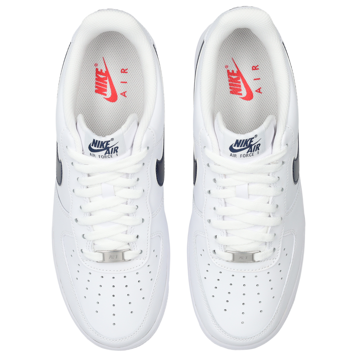 Nike Air Force 1 Low Hombre White-Midnight Navy