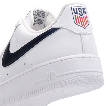 Nike Air Force 1 Low Hombre White-Midnight Navy