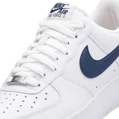 Nike Air Force 1 Low Hombre White-Midnight Navy