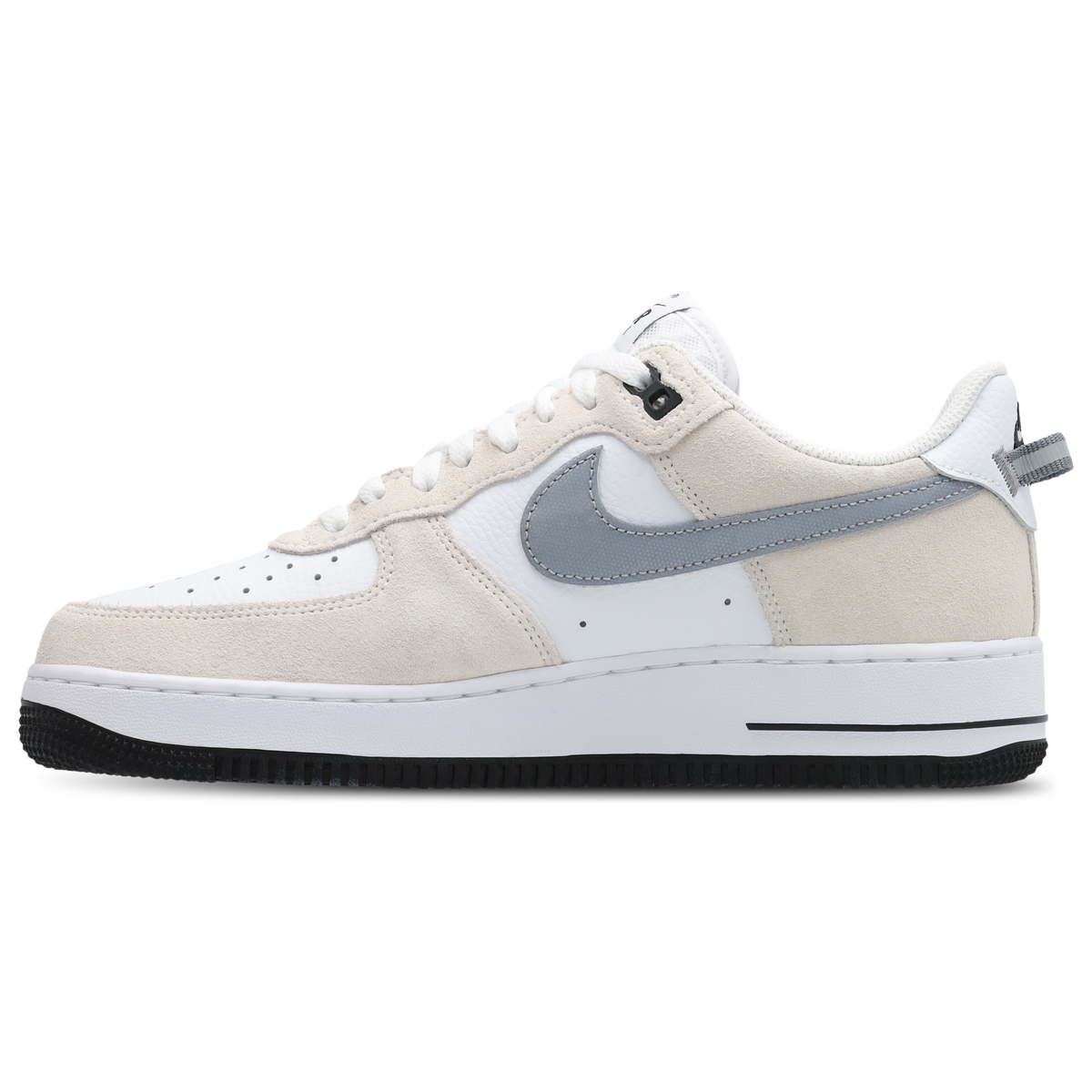 Nike Air Force 1 Low Hombre White-Mtlc Cool Grey