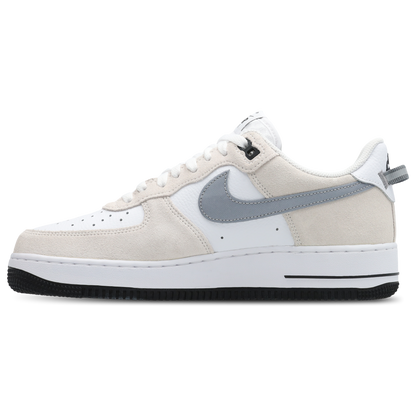 Nike Air Force 1 Low Hombre White-Mtlc Cool Grey