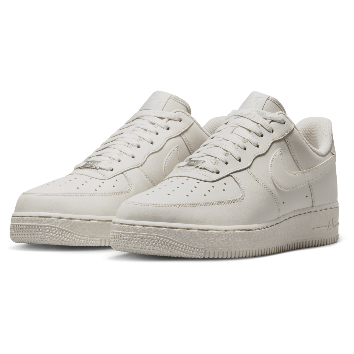Nike Air Force 1 Low Hombre Light Bone-Metallic Silver