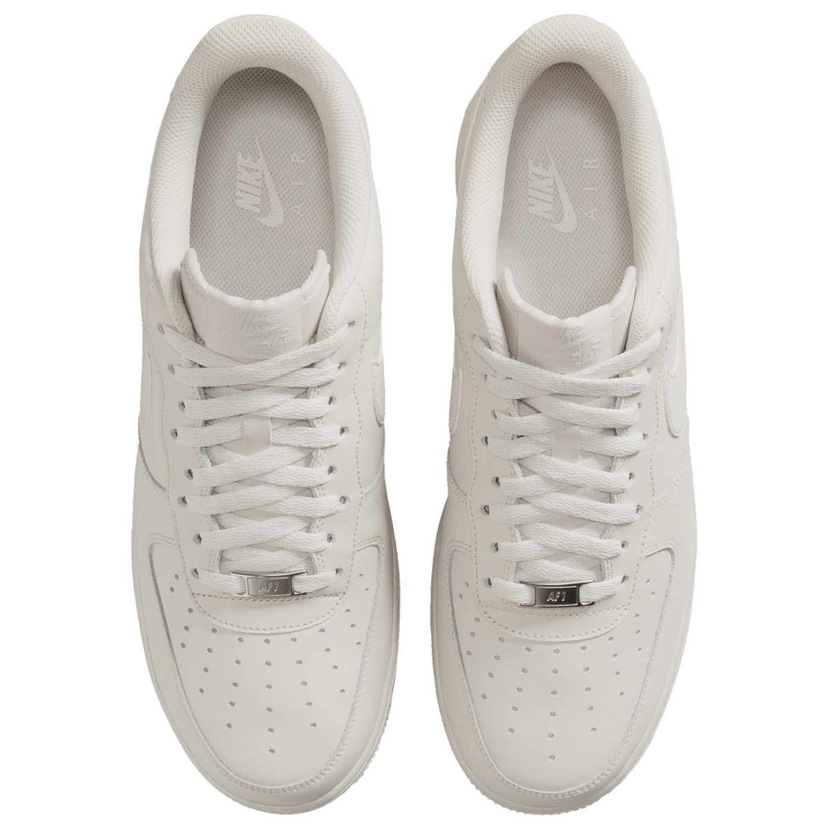 Nike Air Force 1 Low Hombre Light Bone-Metallic Silver