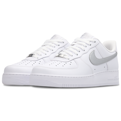 Nike Air Force 1 Low Hombre White-Metallic