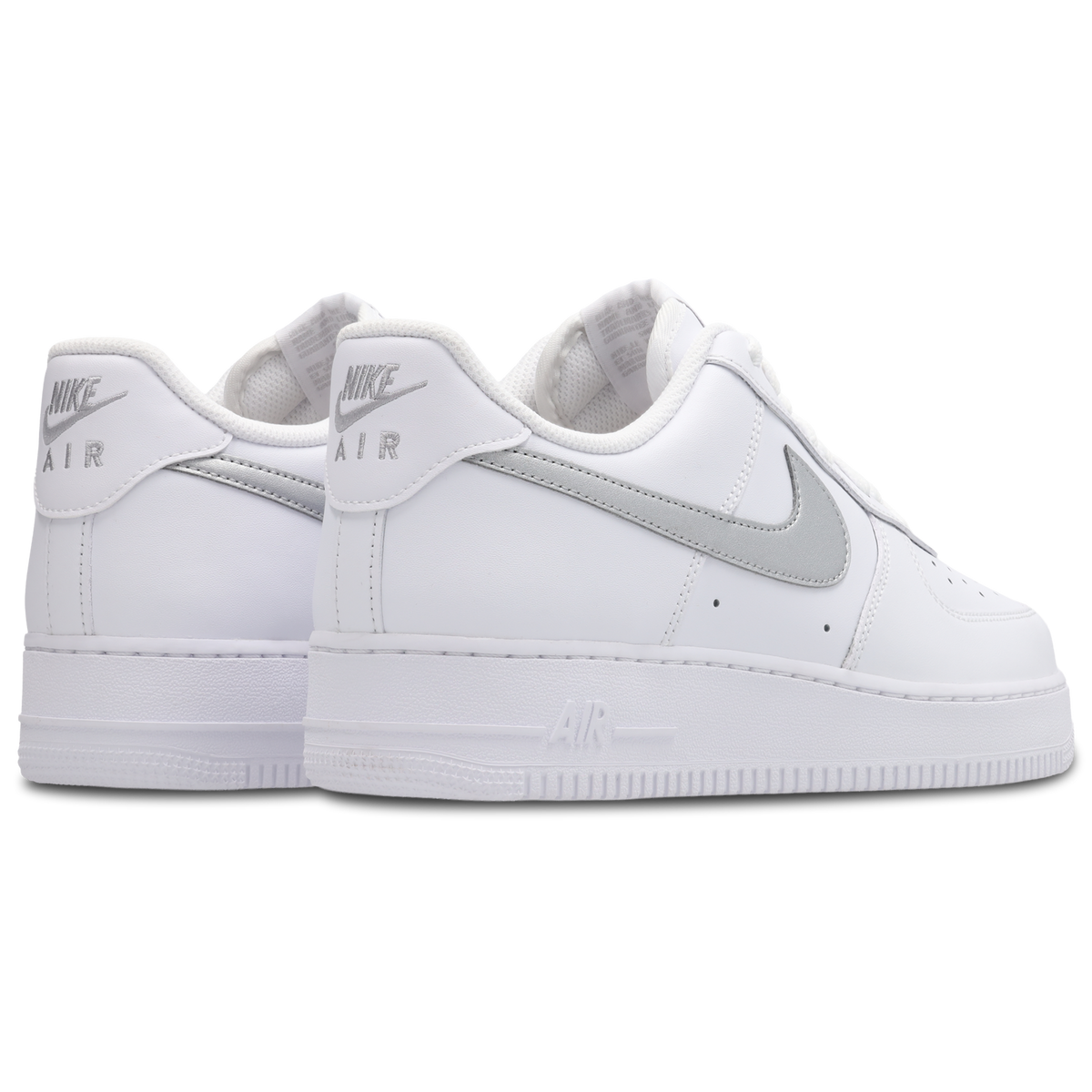 Nike Air Force 1 Low Hombre White-Metallic