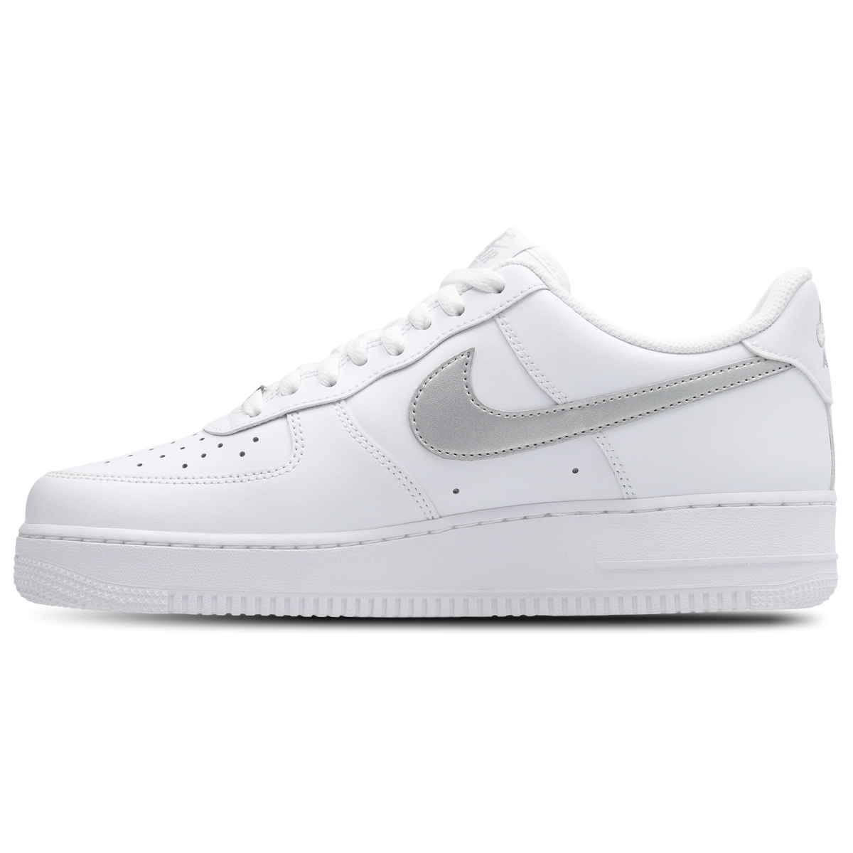 Nike Air Force 1 Low Hombre White-Metallic