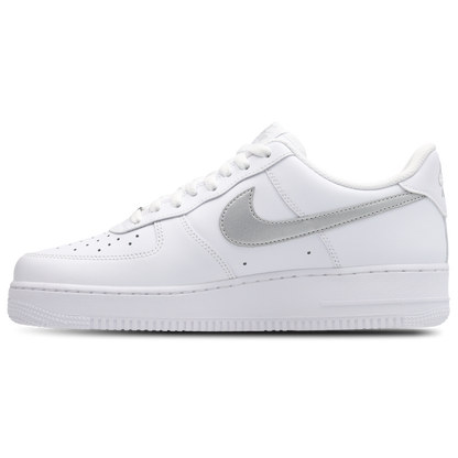 Nike Air Force 1 Low Hombre White-Metallic
