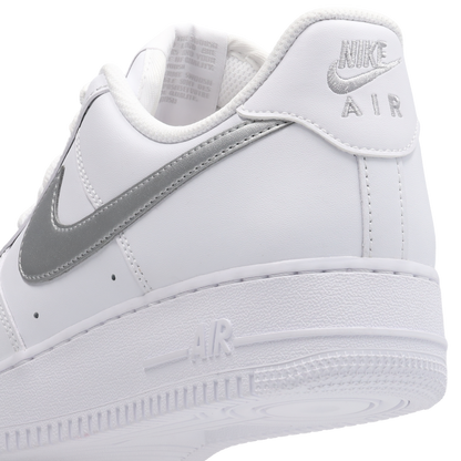 Nike Air Force 1 Low Hombre White-Metallic