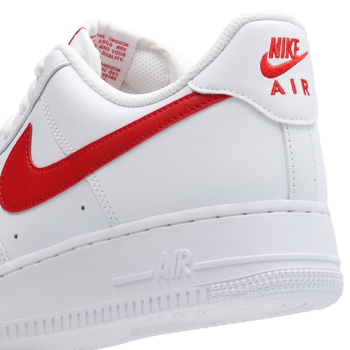 Nike Air Force 1 Low Hombre Red-White
