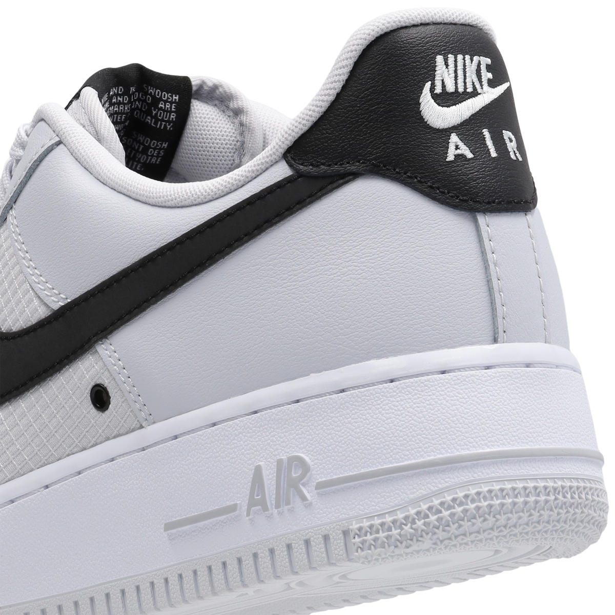 Nike Air Force 1 Low Hombre Geyser Grey-Black