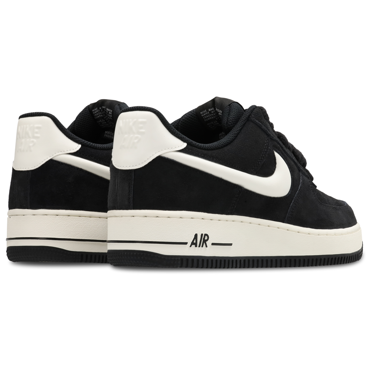 Nike Air Force 1 Low Hombre Black-Sail-White