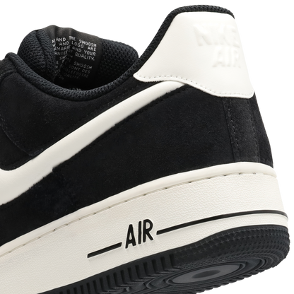 Nike Air Force 1 Low Hombre Black-Sail-White