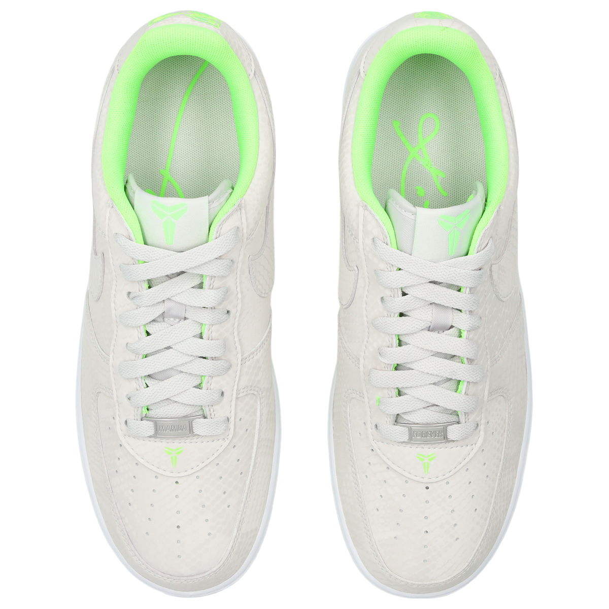 Nike Air Force 1 Low Hombre Vast Grey-Electric Green-White