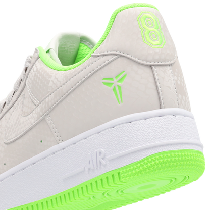 Nike Air Force 1 Low Hombre Vast Grey-Electric Green-White