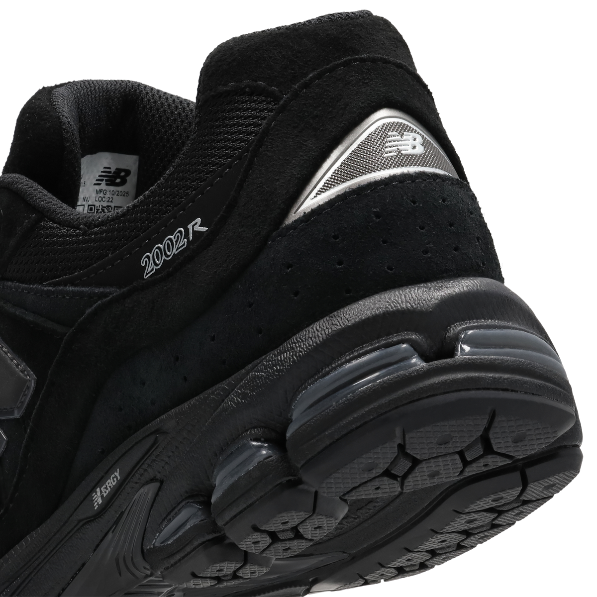 New Balance 2002R Unisex Black Metallic