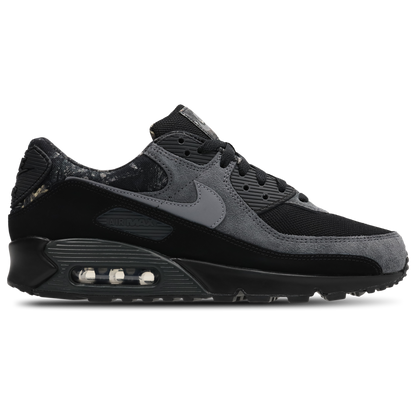Nike Air Max 90 Black-Mtlc Cool Grey-Dk Smoke