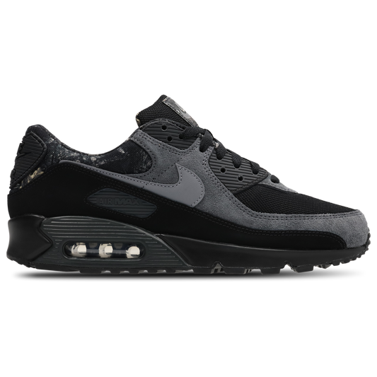 Nike Air Max 90 Black-Mtlc Cool Grey-Dk Smoke