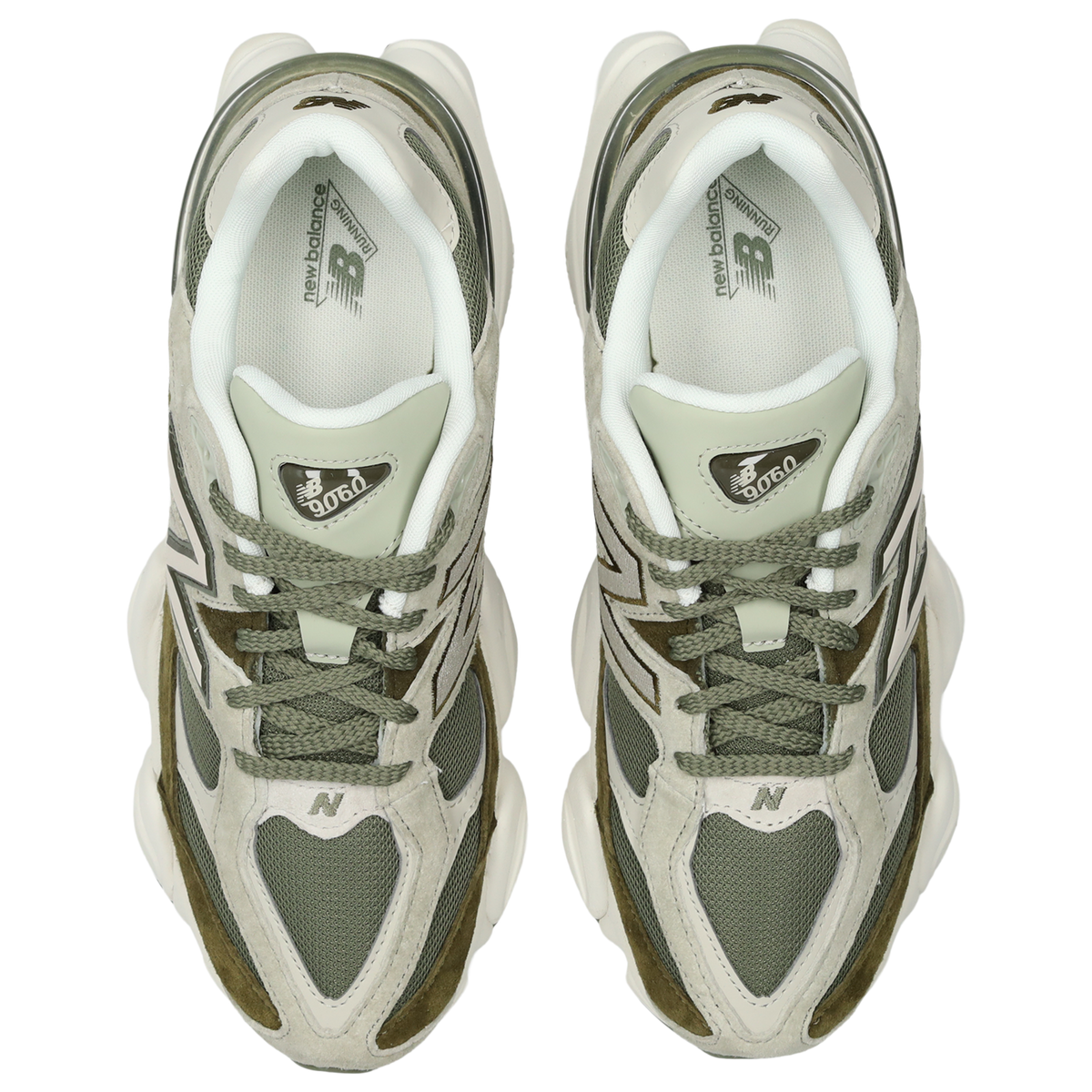 New Balance 9060 Unisex Green/Off-White