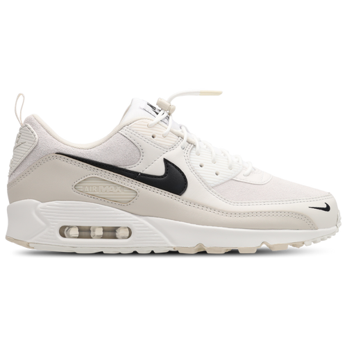 Nike Air Max 90 White-Black-Lt Orewood Brn