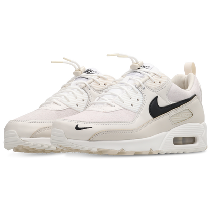 Nike Air Max 90 White-Black-Lt Orewood Brn