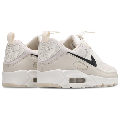 Nike Air Max 90 White-Black-Lt Orewood Brn