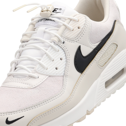 Nike Air Max 90 White-Black-Lt Orewood Brn