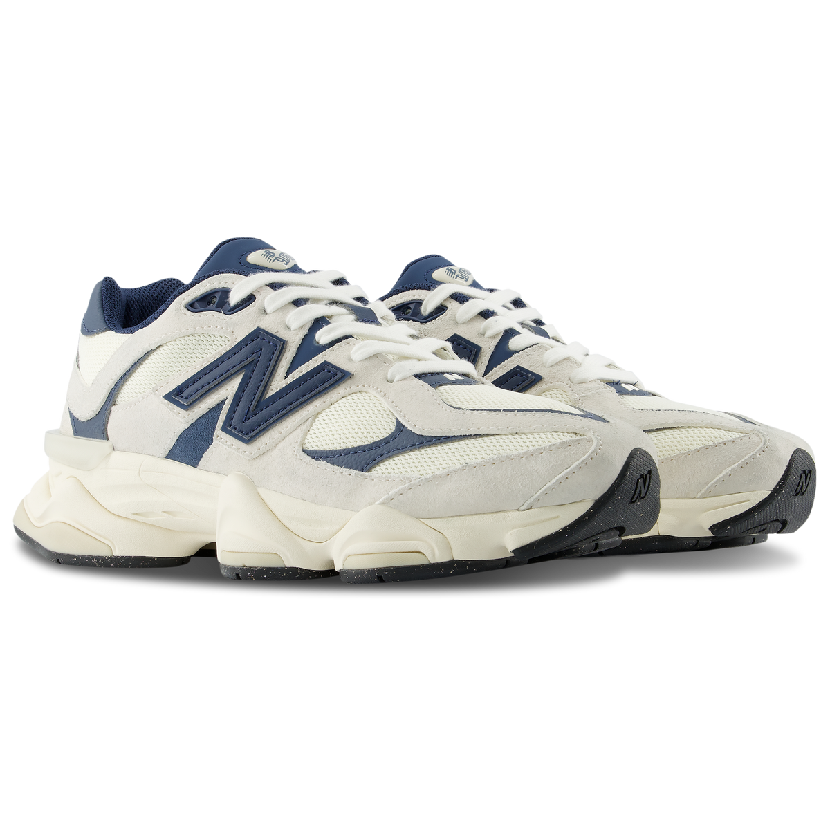 New Balance 9060 Unisex Off-White/Navy Blue
