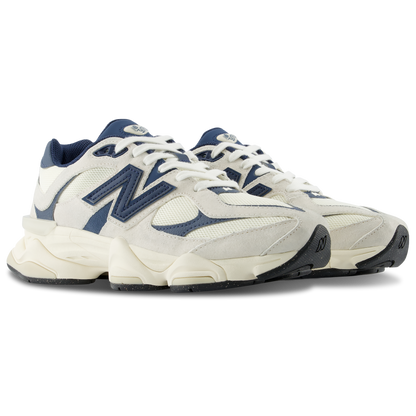 New Balance 9060 Unisex Off-White/Navy Blue