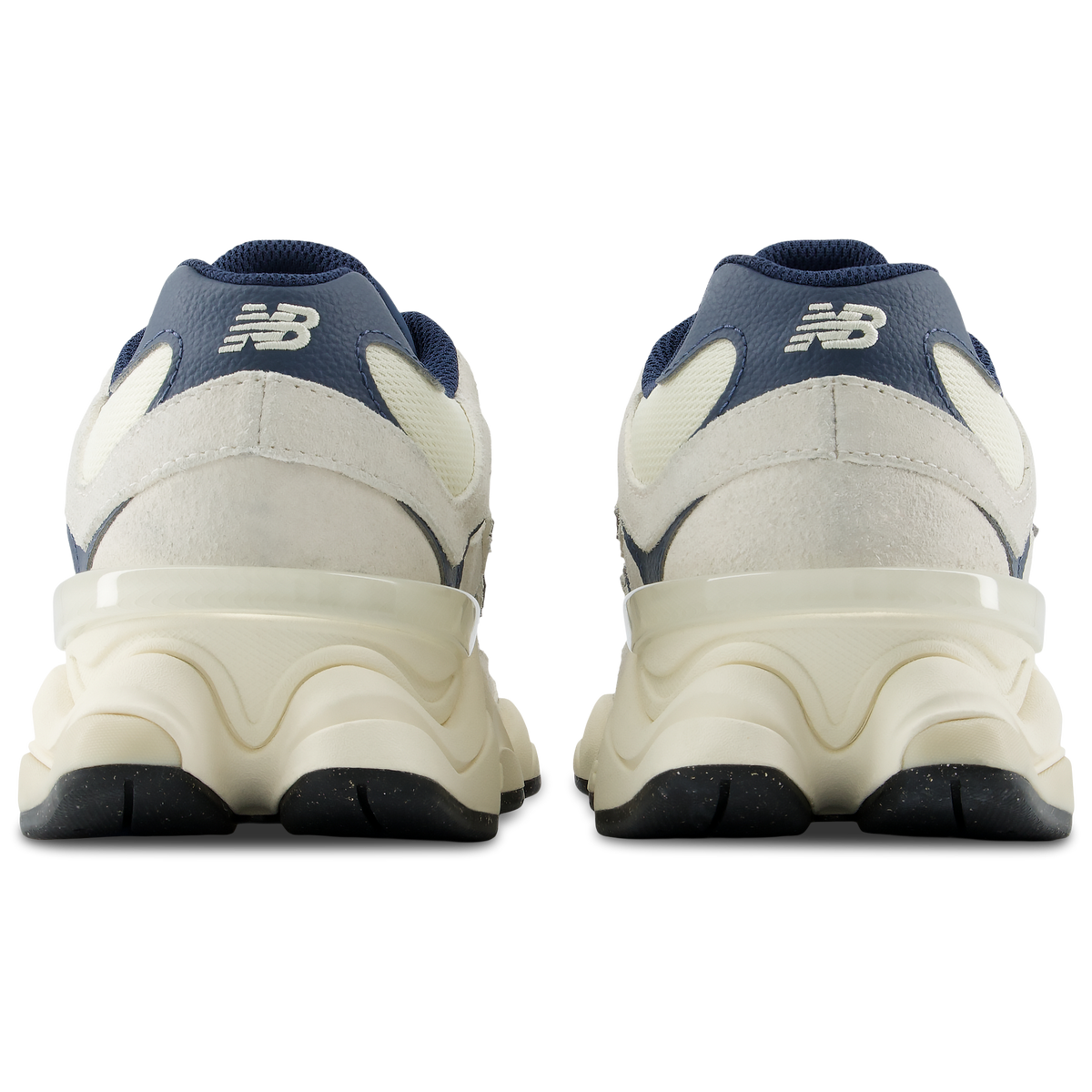 New Balance 9060 Unisex Off-White/Navy Blue