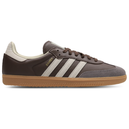 Adidas Samba OG Hombre Brown-Putty Grey-Gold Met