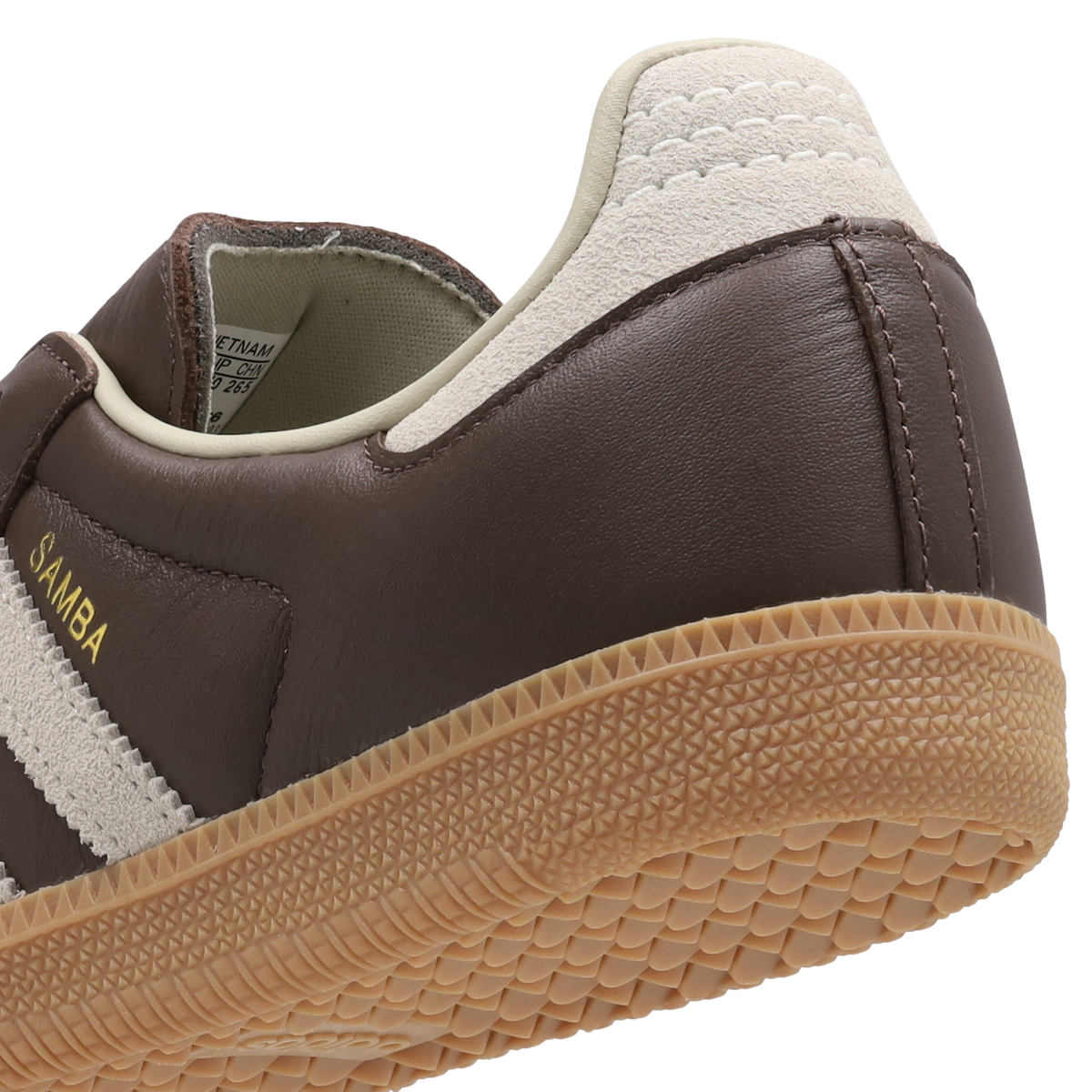 Adidas Samba OG Hombre Brown-Putty Grey-Gold Met