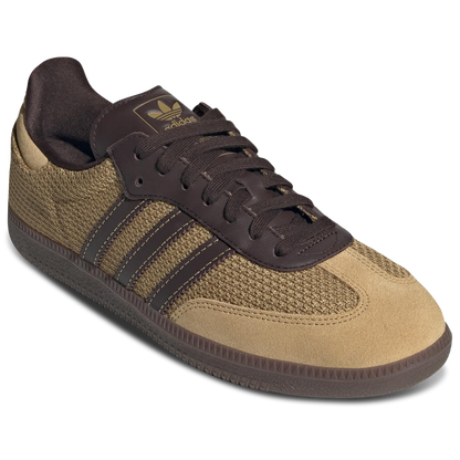 Adidas Samba OG Hombre Beige-Dark Brown