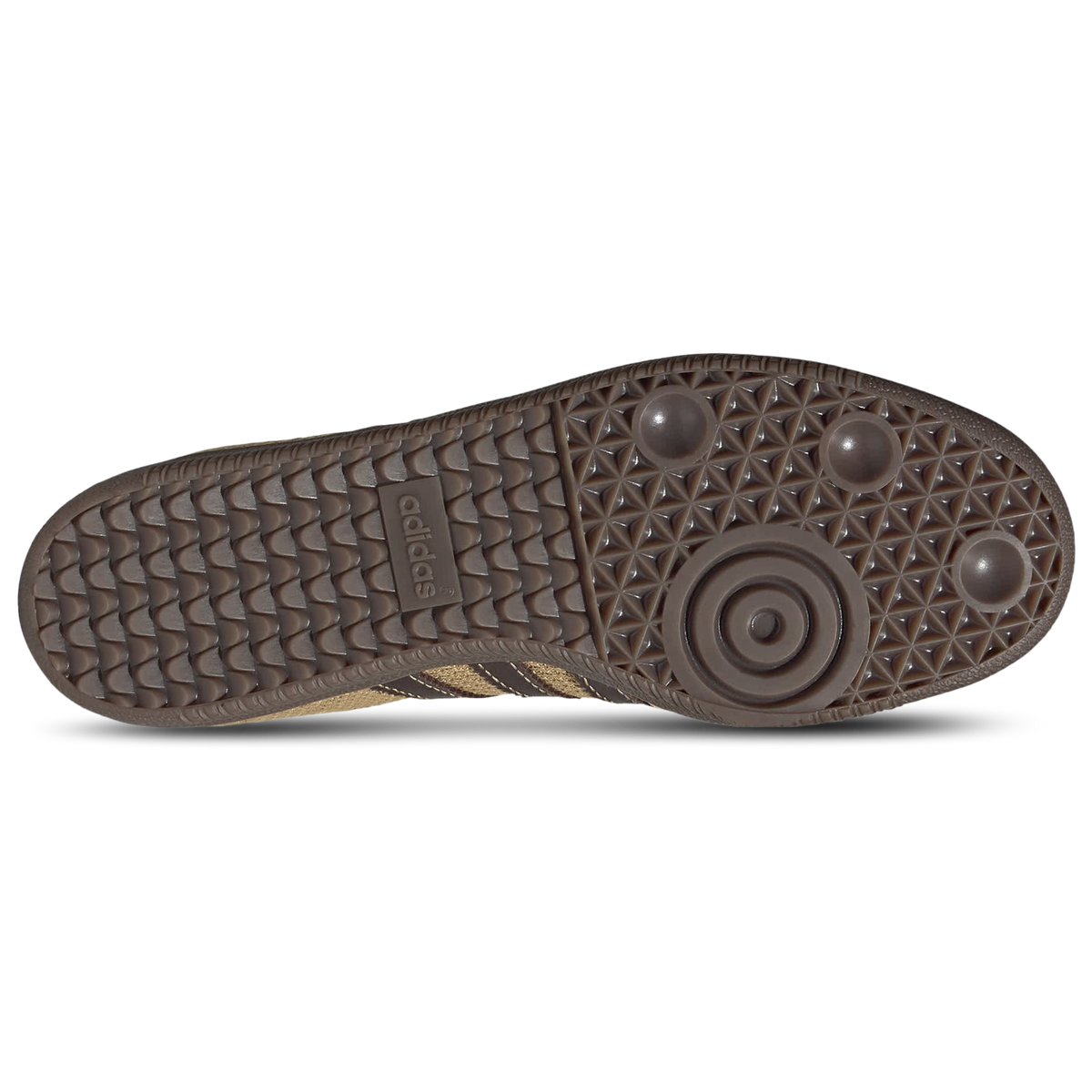 Adidas Samba OG Hombre Beige-Dark Brown