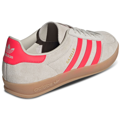 Adidas Gazelle Hombre Beige-Lucid Red
