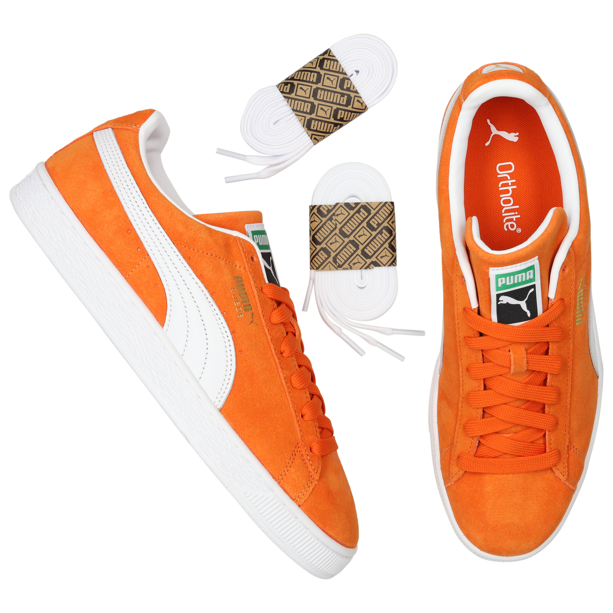 Puma Suede XL Hombre Cayenne Pepper-White