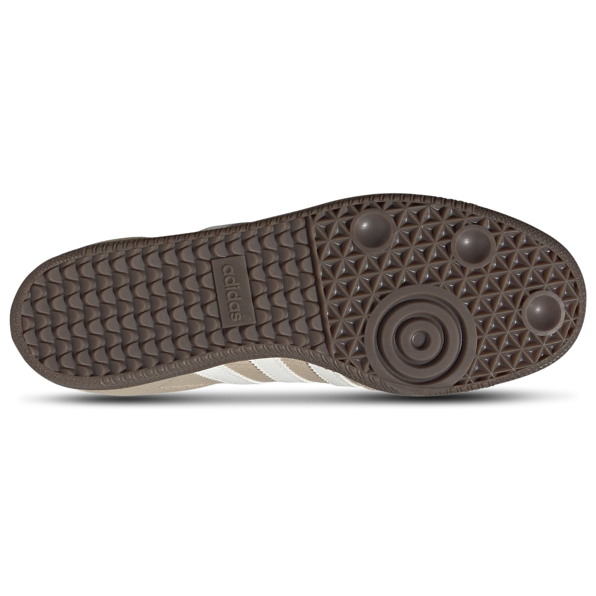 Adidas Samba OG Hombre Stone Khaki-Chalk White