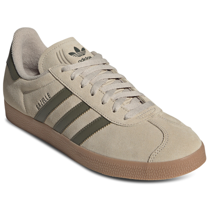 Adidas Gazelle Hombre Khaki Three-Olive Strata-Gum4