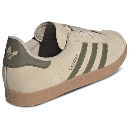 Adidas Gazelle Hombre Khaki Three-Olive Strata-Gum4