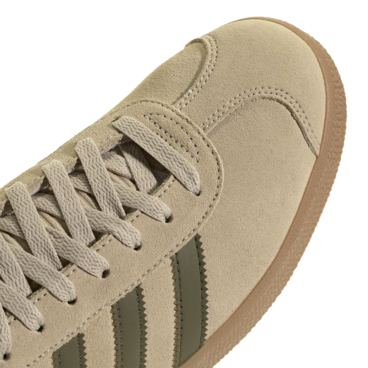 Adidas Gazelle Hombre Khaki Three-Olive Strata-Gum4