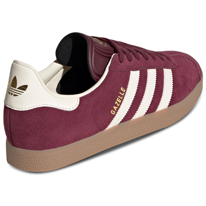 Adidas Gazelle Hombre Maroon-Cream White