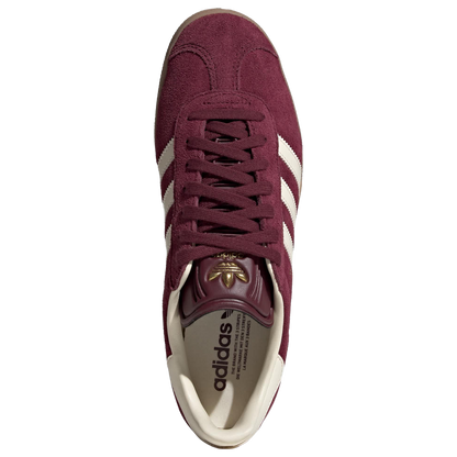 Adidas Gazelle Hombre Maroon-Cream White