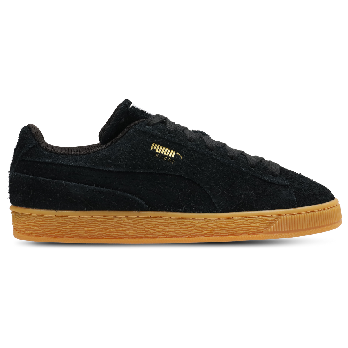 Puma Suede XL Hombre Black-Gold